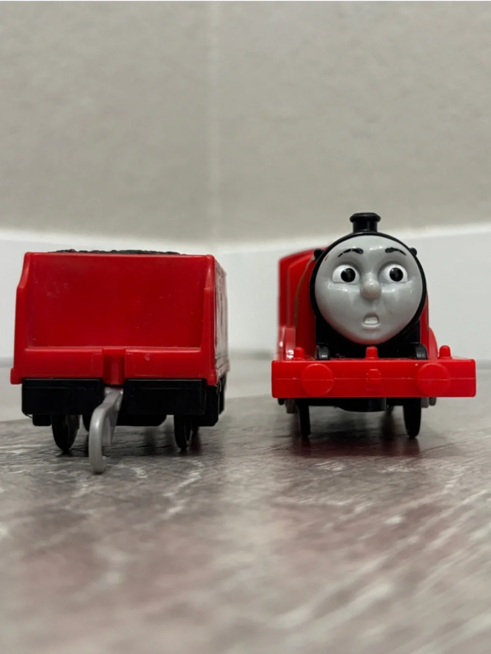 Scared James - Motorized Trackmaster Thomas & Friends